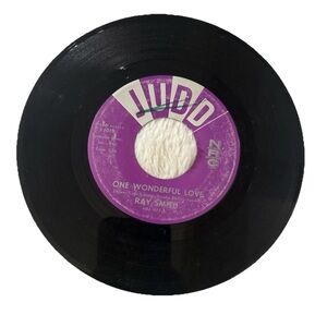Vintage Ray Smith Vinyl Record 7” 45RPM one wonderful love makes me feel good